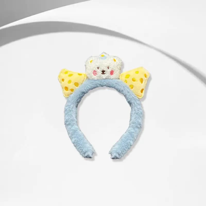 RINGLOVE Bear Məxmər Saç Bandı Qadın 2
