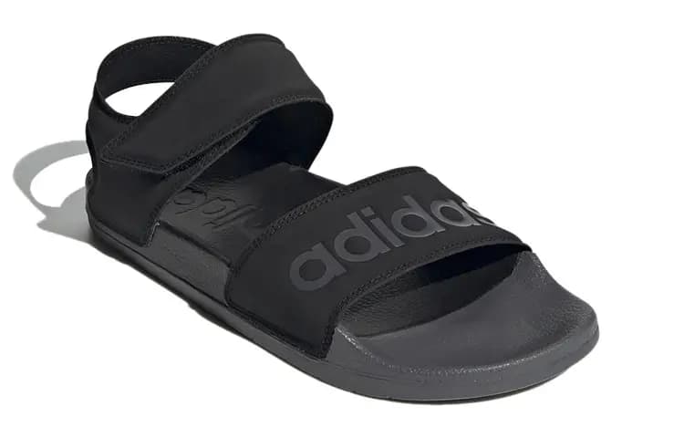 adidas Adilette   Sandal 'Black Grey' 3