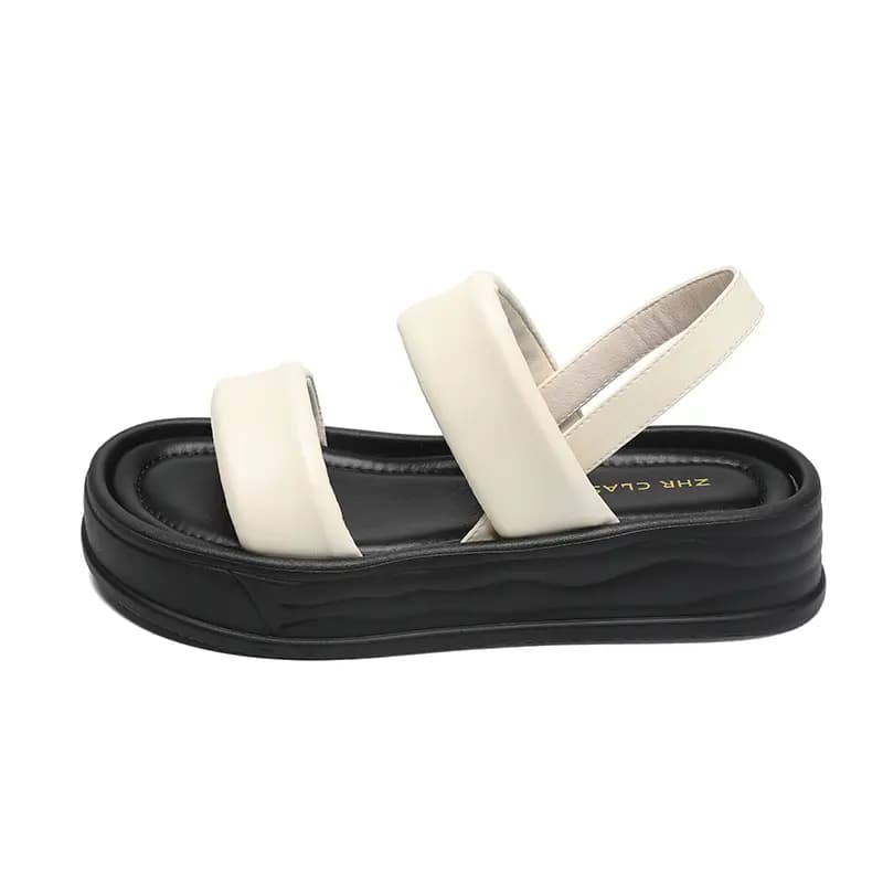ZHR Strap Sandals 3.5cm Women's Space Silver 8