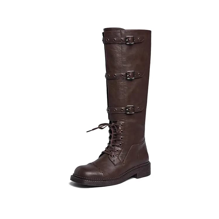 JOSINY JOSINY Knee-high Boots 4cm Women's 12