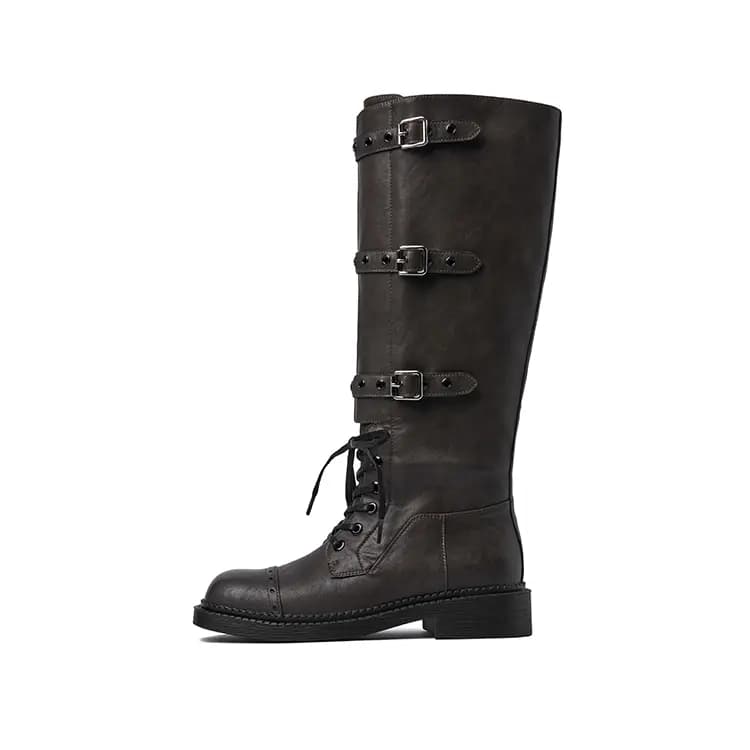 JOSINY JOSINY Knee-high Boots 4cm Women's 6