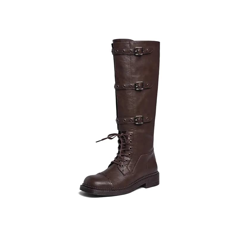 JOSINY JOSINY Knee-high Boots 4cm Women's 22