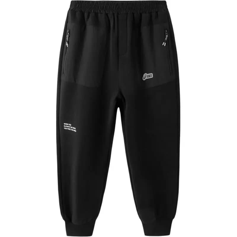 Asics Gənc İdman Şalvarı Qara