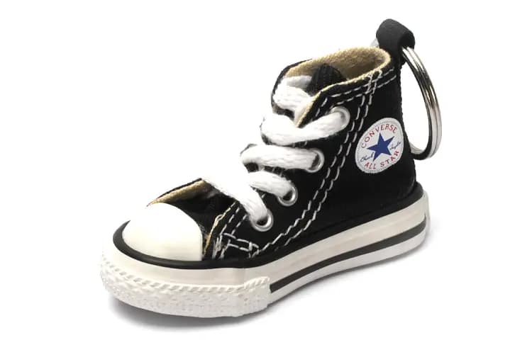 Converse Kətan Ayaqqabı Açar Bağı Unisex Qara