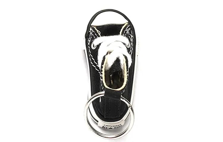 Converse Canvas Shoes Keychain Unisex Black 4
