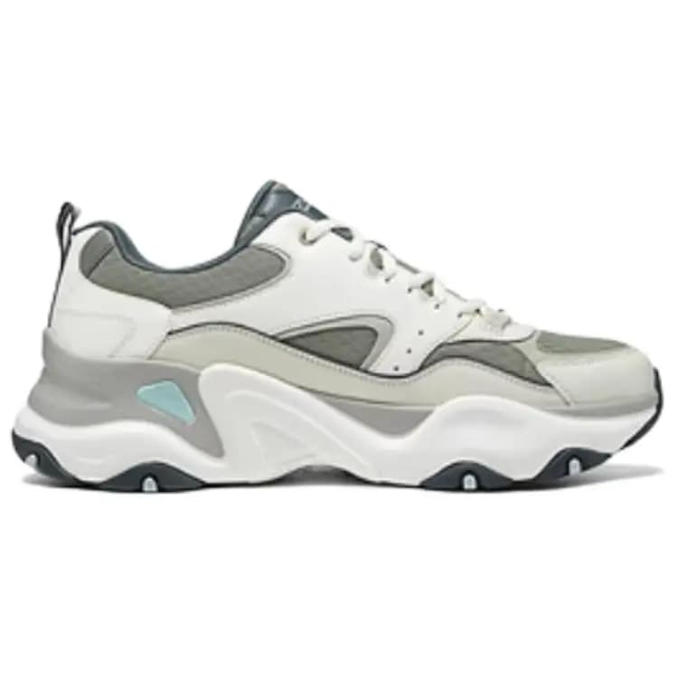 Skechers DLITES İdman Ayaqqabısı Kişi Boz/Yaşıl 2