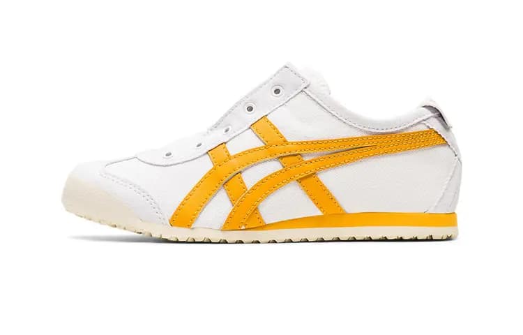 Onitsuka Tiger MEXICO 66 Yeniyetmə Gündəlik Ayaqqabısı Ağ/Sarı