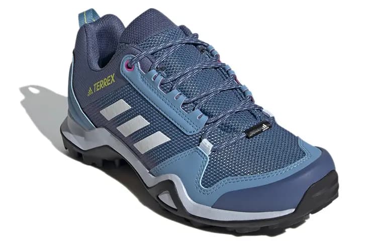 Adidas Terrex AX3 Qadın Yürüyüş Ayaqqabısı Mavi/Ağ 2