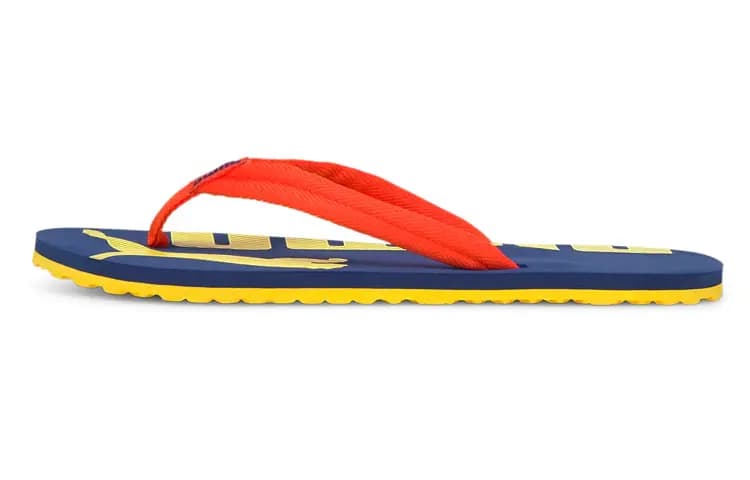 PUMA Epic Flip V2 Sürüşmə Ayaqqabı Sarı/Qırmızı
