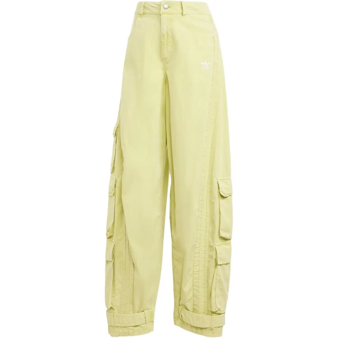 adidas Originals ADILENIUM SS24 Qadın Kargo Şalvarı Sarı