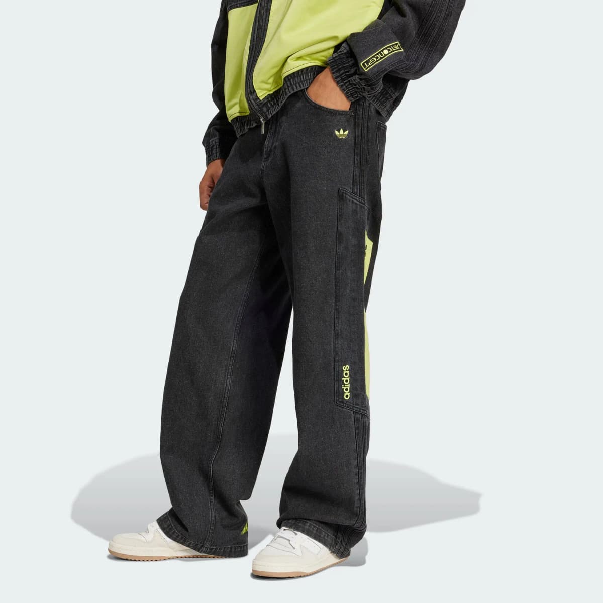 Adidas Originals ADILENIUM Sports Pants Women's Black 3