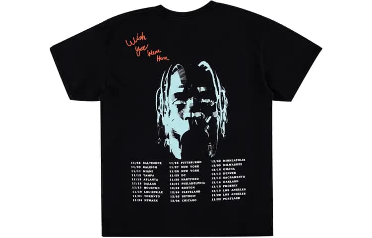 Travis Scott Astroworld Tour Köynəyi