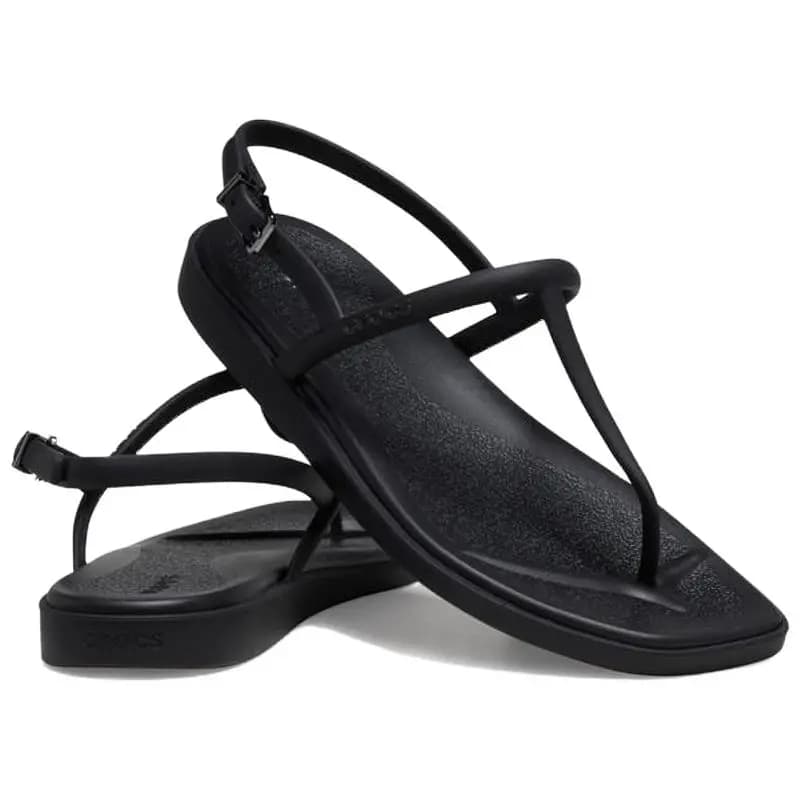 Crocs Kəmərli Sandal Qadın Qara 3