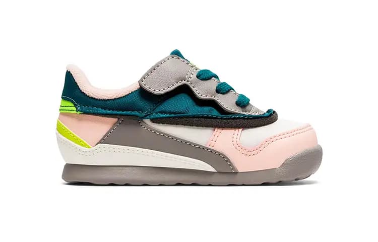 Onitsuka Tiger Uşaq İdman Ayaqqabısı Çəhrayı/Göy/Boz 2