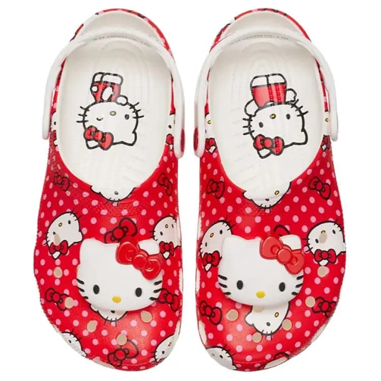 Crocs Classic Clog Hello Kitty Qadın 5