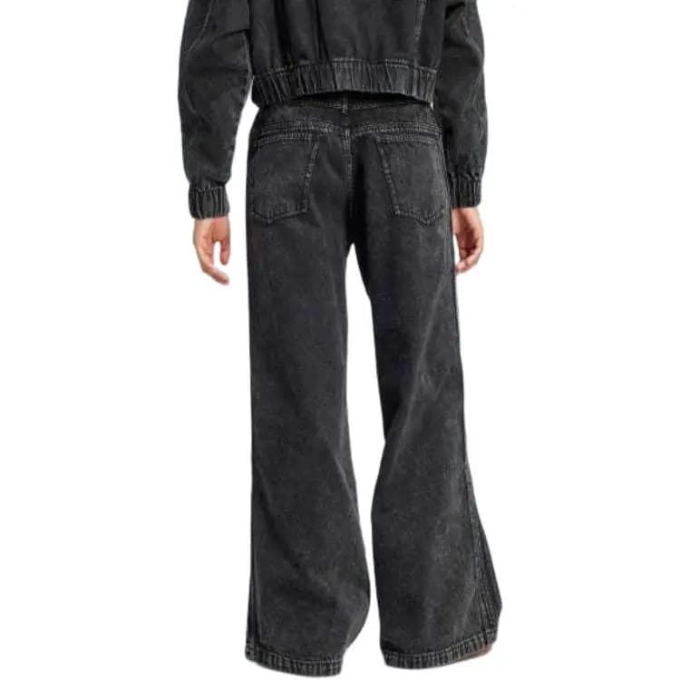 Adidas Originals Premium Essentials Wide Leg Denim Qadın Şalvar 3