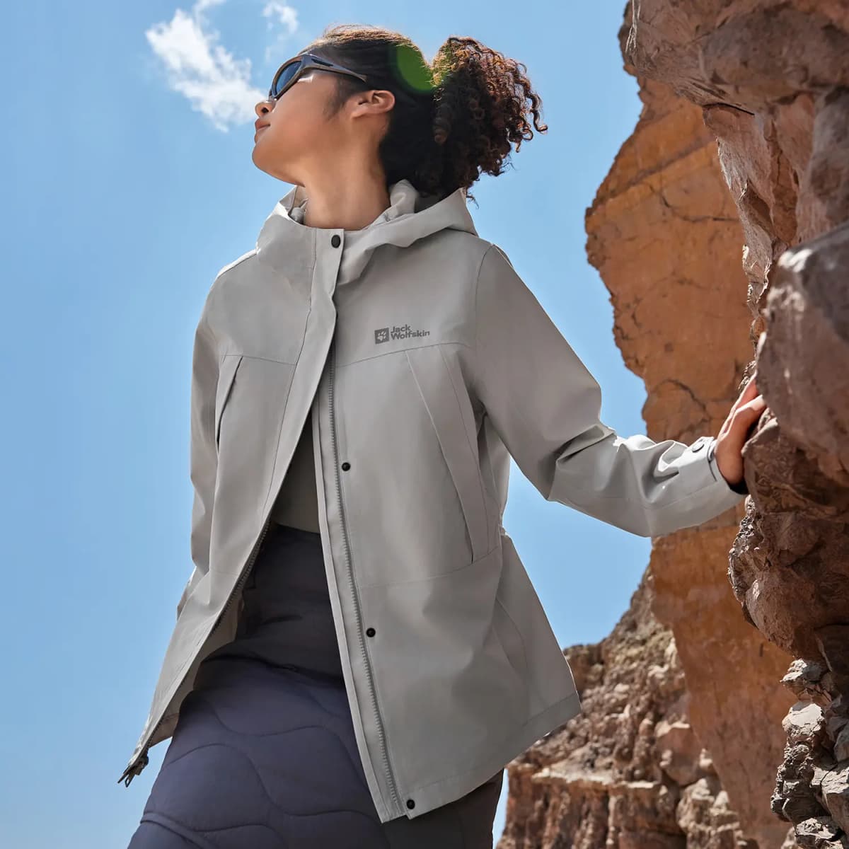 Jack Wolfskin Windbreaker Qadın Pencəyi 6