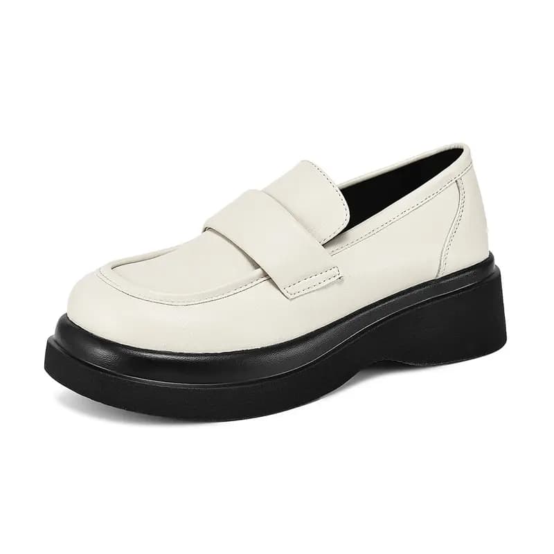 DAPHNE Qadın Dəri Loafer 4