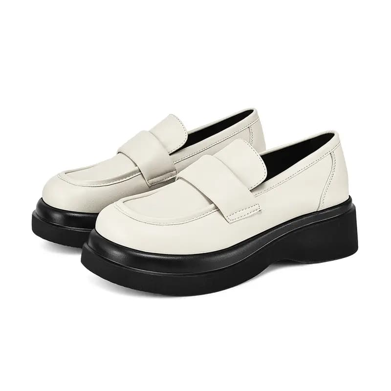 DAPHNE Qadın Dəri Loafer 5