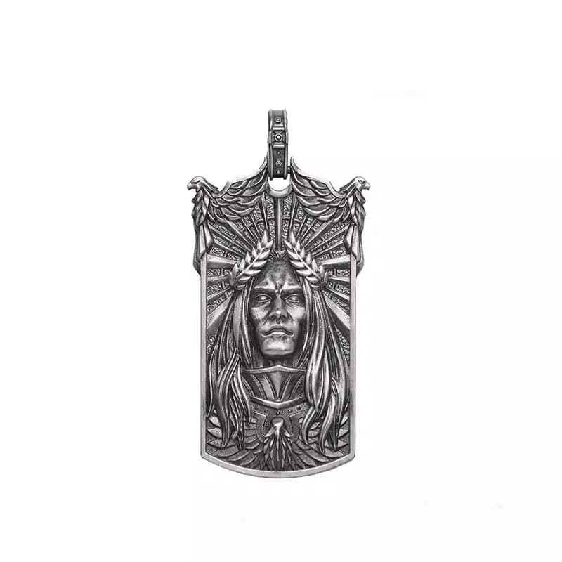 STARFORGED Imperial Holy Emblem Sterling Silver Pendant IP Merch