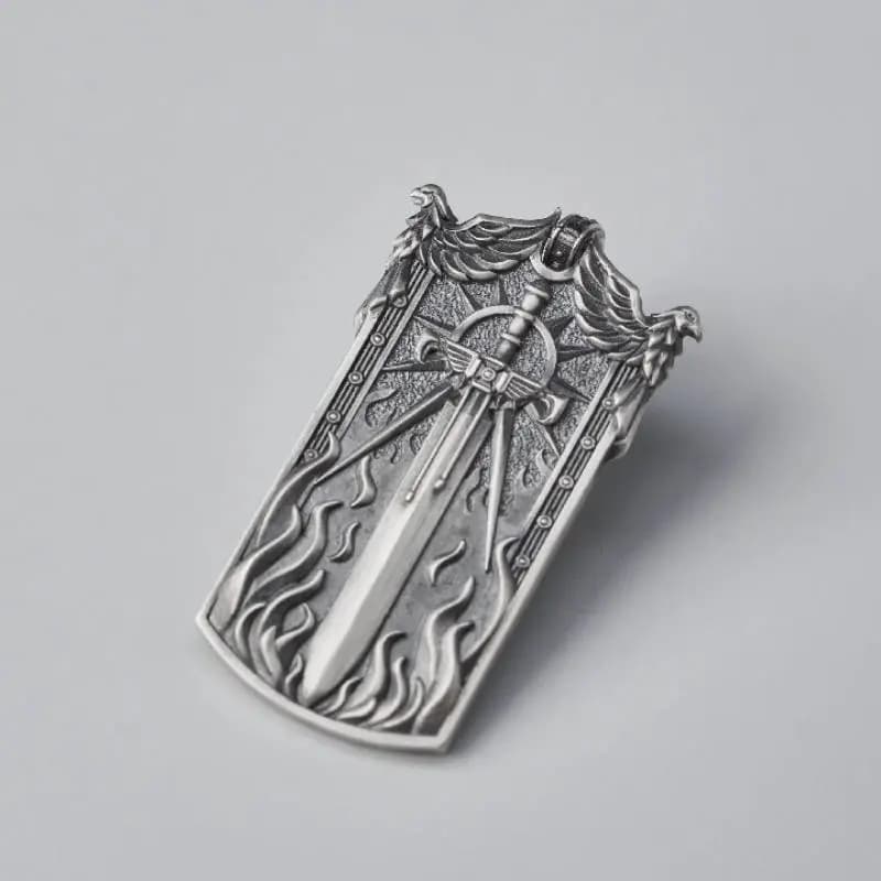 STARFORGED Imperial Holy Emblem Gümüş Kulon 6