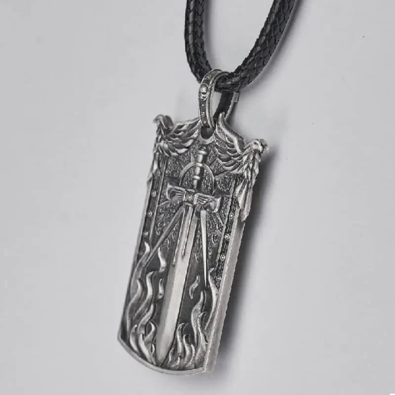 STARFORGED Imperial Holy Emblem Gümüş Kulon 5