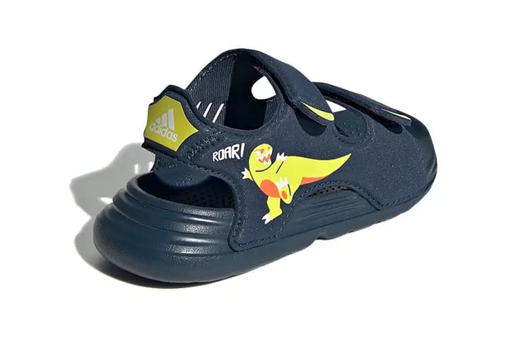 adidas Toddler Synthetic Leather Comfortable Low-Top Walking Shoes Blue 4