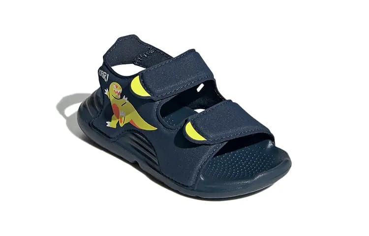 adidas Toddler Synthetic Leather Comfortable Low-Top Walking Shoes Blue 3