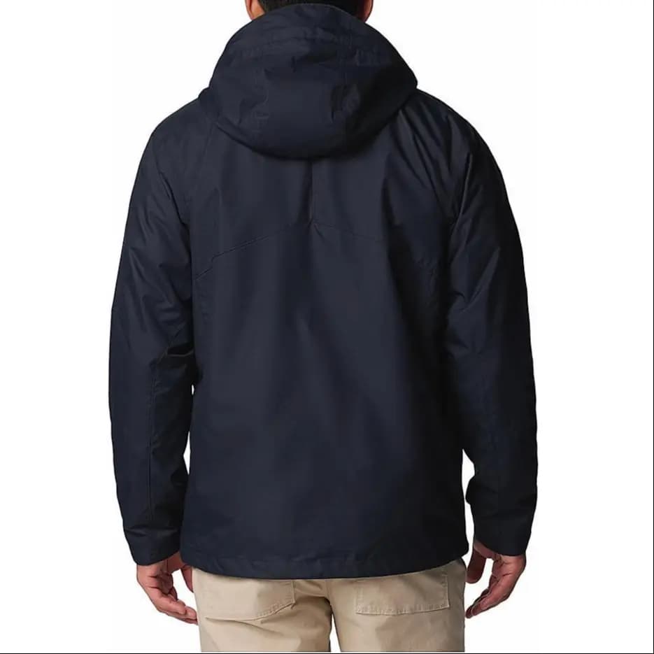 Columbia Omni-Heat Windproof Breathable And Warm Windbreaker Jacket Men's Black 5