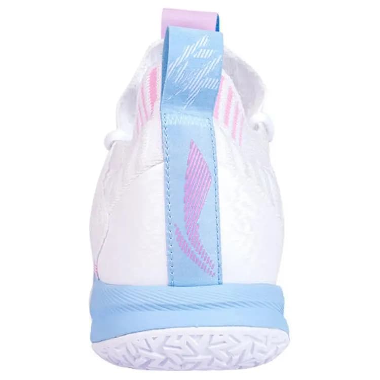 LINING Raid Badminton Ayaqqabısı Unisex Ağ/Çəhrayı 3