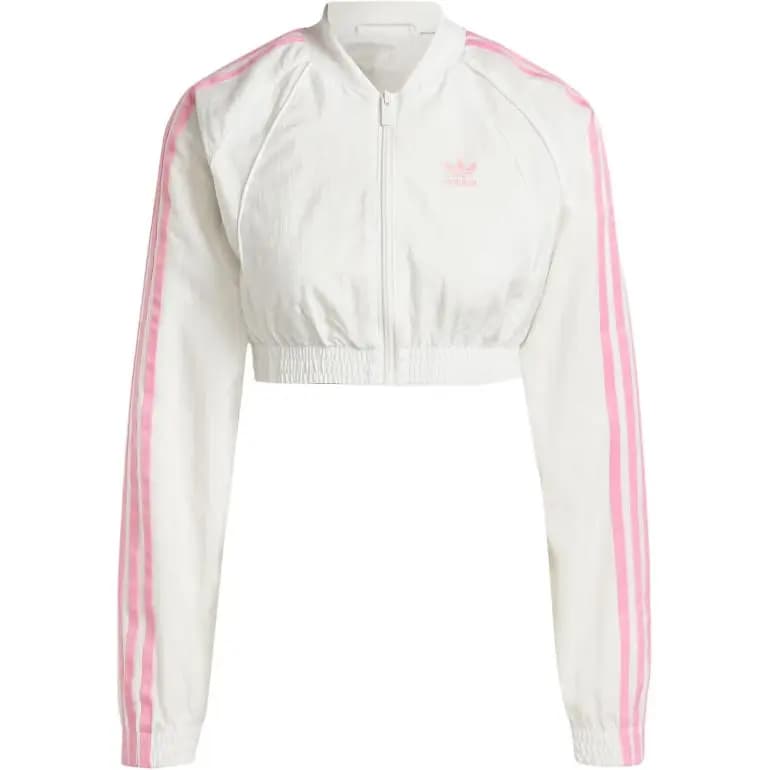 Adidas Originals Qadın Crop Top Ağ