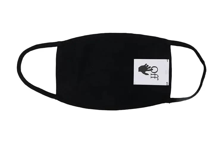 OFF-WHITE Logo Üz Maskası 2