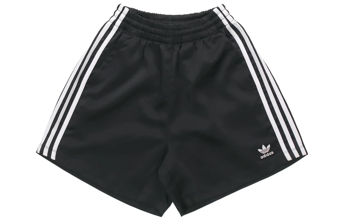 adidas Originals Qadın Satin Şort Qara