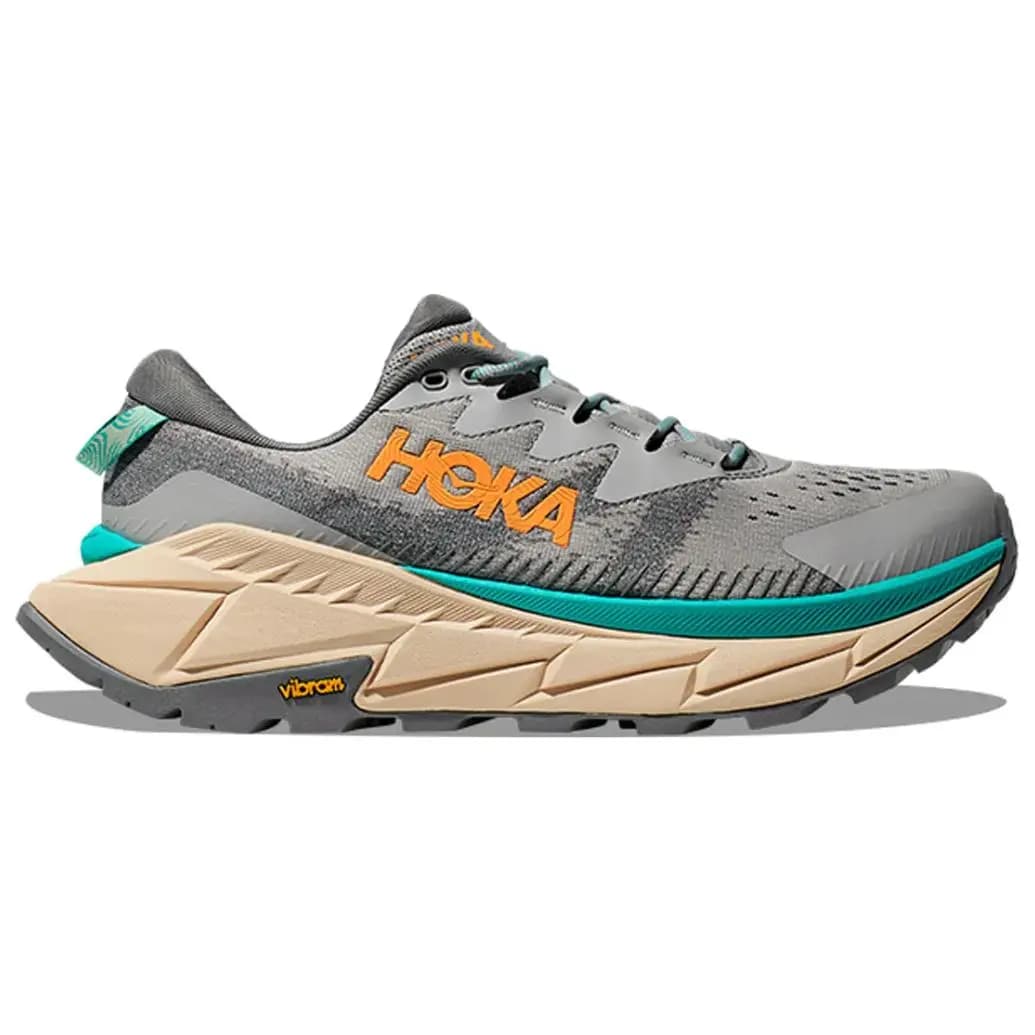 HOKA ONE ONE SKYLINE-FLOAT X Collection Anti-Slip Wear-Resistant Low-Top Trekking Shoes Men's Gray 2