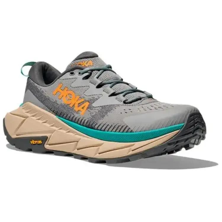 HOKA ONE ONE SKYLINE-FLOAT X Collection Anti-Slip Wear-Resistant Low-Top Trekking Shoes Men's Gray 3