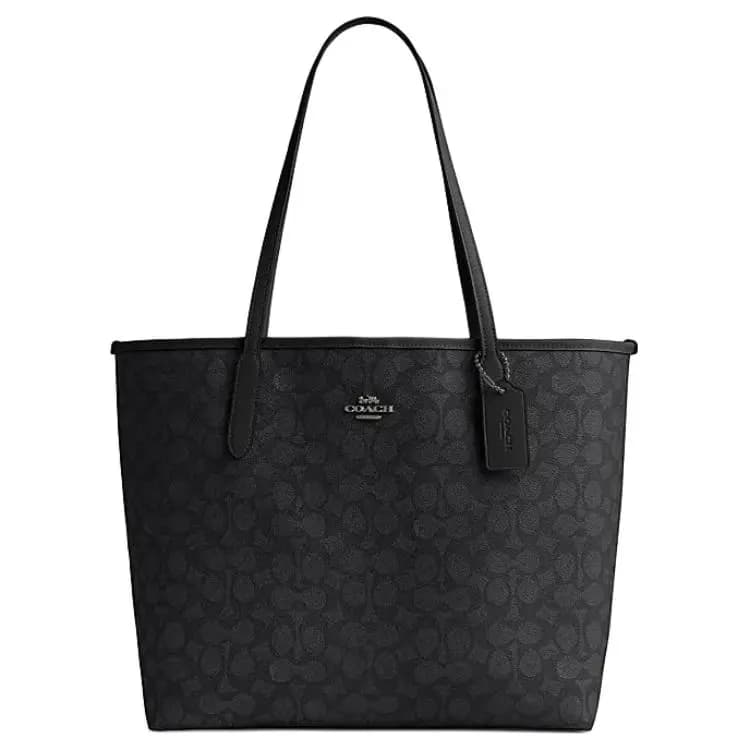 COACH City Çanta Qadın Qara