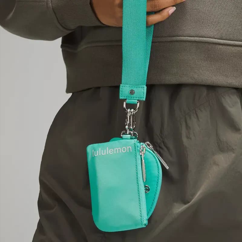 lululemon Dual Pouch Qadın Pulqabısı Yaşıl 4