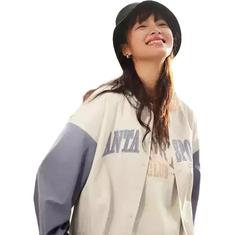 Anta Life Series Qadın Baseball Pencəyi Ağ 3