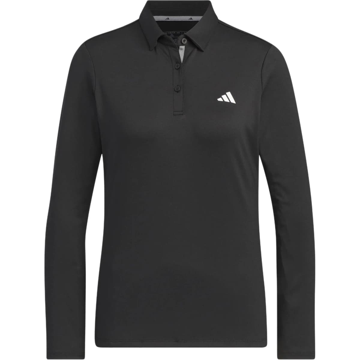 adidas Golf Uzunqol Polo Köynək Qadın Qara 4