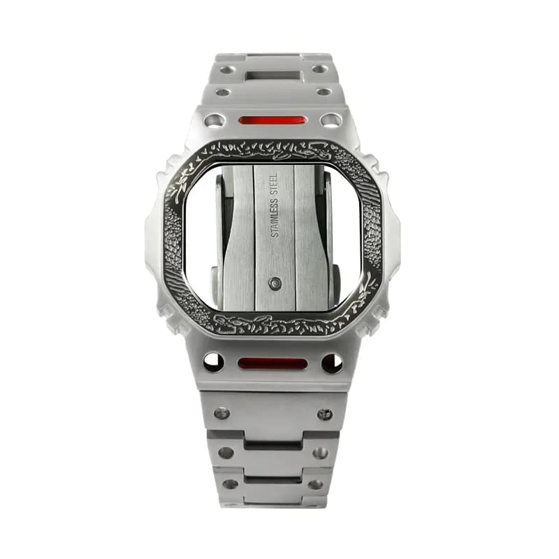Kapten CASIO DW-5600 Seriyası Metal Qoruyucu Korpus və Kəmər Dəsti Unisex