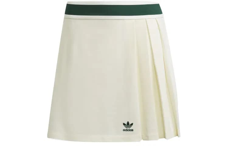 Adidas Originals Casual Short Skirts Qadın Jade Ağ