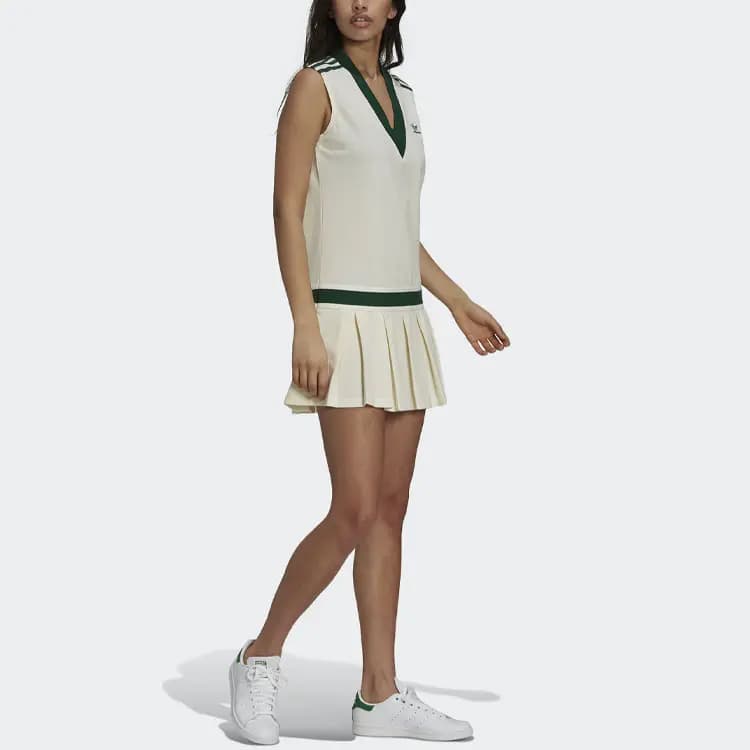 Adidas Originals Qadın Donu Yaşıl/Ağ 4