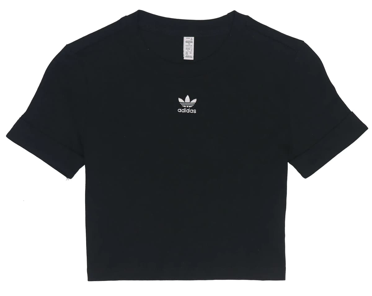 Adidas Originals Qadın Crop Top Qara