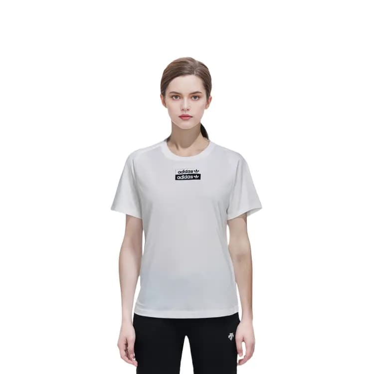 adidas Originals Qadın Köynəyi Ağ 5