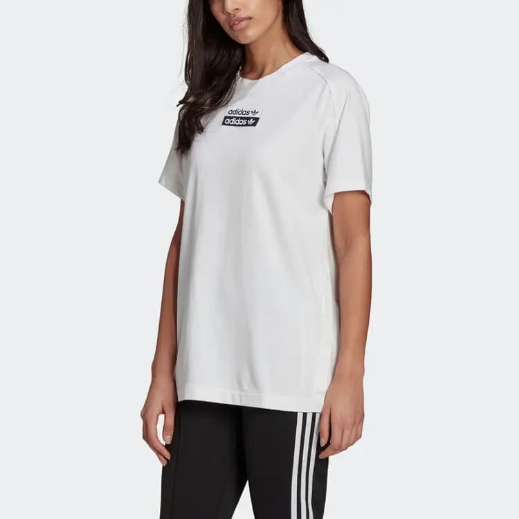 adidas Originals Qadın Köynəyi Ağ 2