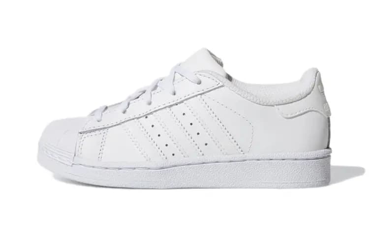 Adidas Originals SUPERSTAR Uşaq Skeyt Ayaqqabısı Ağ