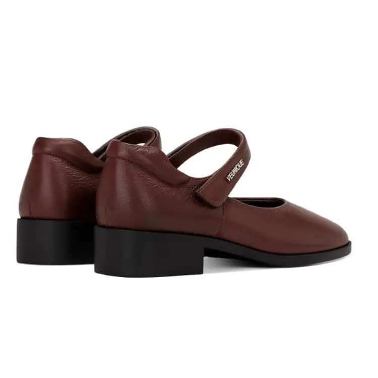 JESSICA SOPHIA Sheepskin Fashion Elegant Versatile Mary Jane Shoes Women's 5