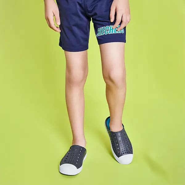 Skechers Uşaq Səndəli Mavi/Qara 10