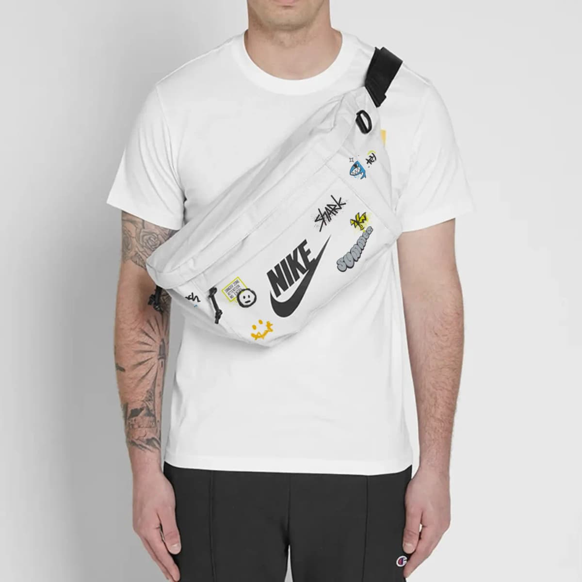 Nike Custom Unisex Bel Çantası Light Bone 27