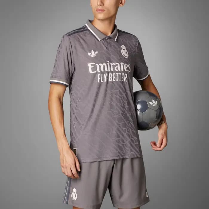 adidas originals Real Madrid 24/25 Third Authentic Jersey Slim Fit 3